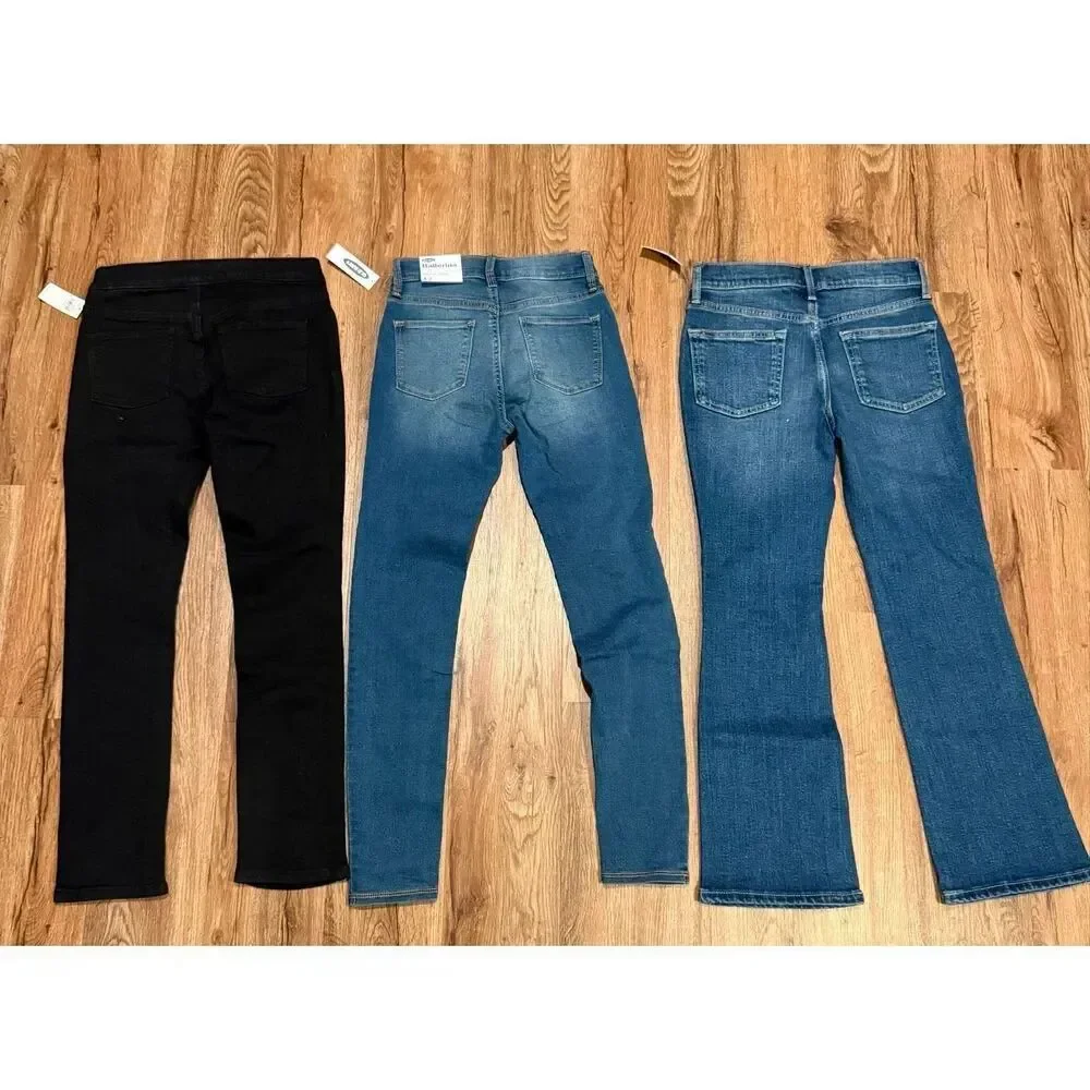 Old Navy girls NWT Jean skinny flare bundle of 3 size large-12